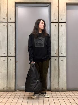 「ennerre（エネーレ）のアイテム」を使った、masaさん（メンズ・166cm）の秋コーディネート