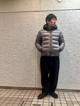 「samas（サマス）のアイテム」を使った、masaさん（メンズ・166cm）の秋コーディネート