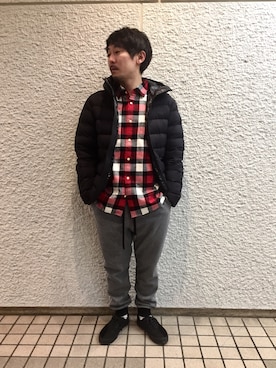 「Sweep!!（スウィープ）のアイテム」を使った、masaさん（メンズ・166cm）の冬コーディネート