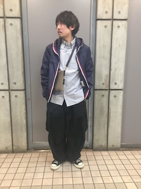 「Sweep!!（スウィープ）のアイテム」を使った、masaさん（メンズ・166cm）の冬コーディネート