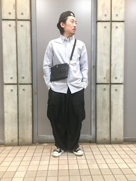 「Sweep!!（スウィープ）のアイテム」を使った、masaさん（メンズ・166cm）の春コーディネート