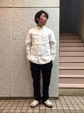 「Sweep!!（スウィープ）のアイテム」を使った、masaさん（メンズ・166cm）の春コーディネート