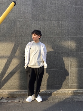 「SEAGREEN（シーグリーン）のアイテム」を使った、masaさん（メンズ・166cm）の春コーディネート