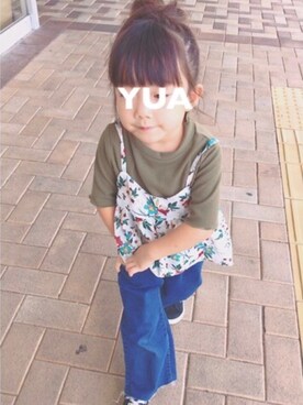 yua1030さん（キッズ・100cm）の秋コーディネート
