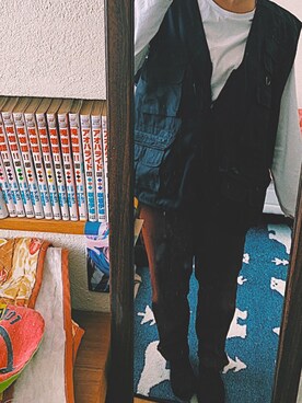 は。系統バラバラですさんのコーディネート