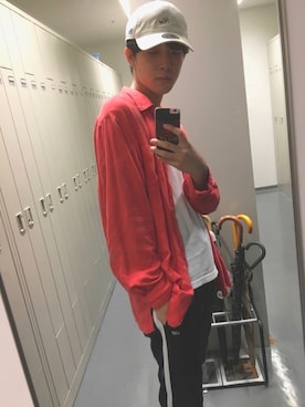 「アイテム（その他小物）」を使った、ひょんじゅさん（メンズ・180cm）の夏コーディネート