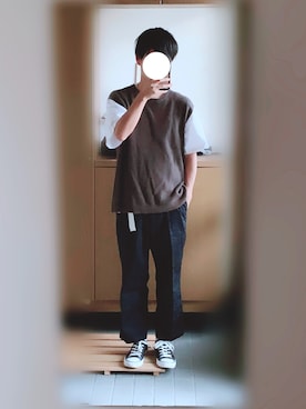 At.さん（メンズ・172cm）の秋コーディネート