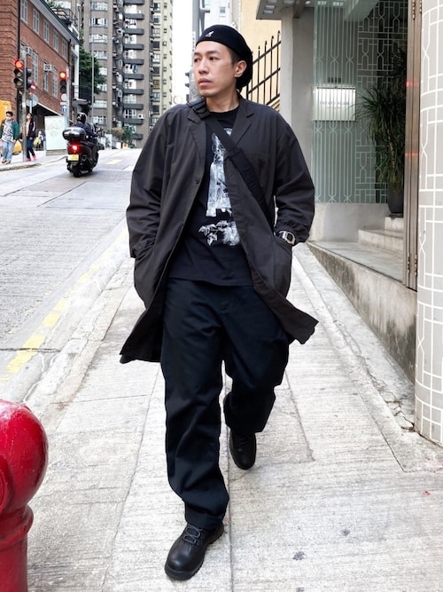 muji labo チェスターコート 新宿靖国通り】身長177cm｜ 無印良品