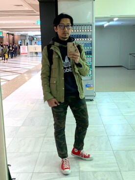 ☠️HiRoC☠️さん（メンズ・171cm）の春コーディネート