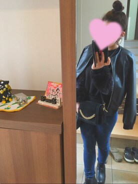 「アイテム（ピアス（両耳用））」を使った、amihさん（レディース・157cm・20代）の冬コーディネート