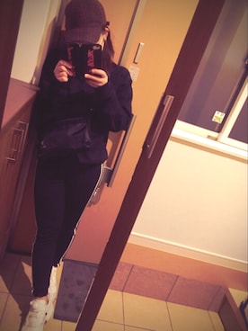 「アイテム（ピアス（両耳用））」を使った、amihさん（レディース・157cm・20代）の秋コーディネート