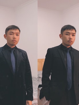 「URBAN RESEARCH（アーバンリサーチ）のアイテム（スーツジャケット）」を使った、Eason"大旅行家🌎さん（メンズ・172cm）の秋コーディネート