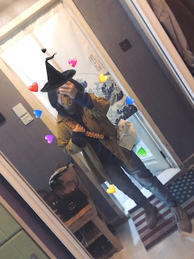 「Kinfolk（キンフォーク）のアイテム」を使った、D大娱乐家さん（レディース・153cm）の春コーディネート