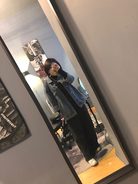 「ZARA（ザラ）のアイテム（サロペット/オーバーオール）」を使った、D大娱乐家さん（レディース・153cm）の春コーディネート