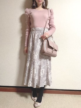 「FREE'S MART（フリーズマート）のアイテム（トレンチコート）」を使った、akikoさん（レディース・155cm）の春コーディネート