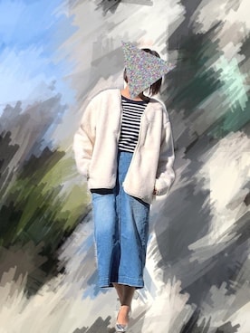 「アイテム（パンプス）」を使った、smaさん（レディース・167cm）の秋コーディネート