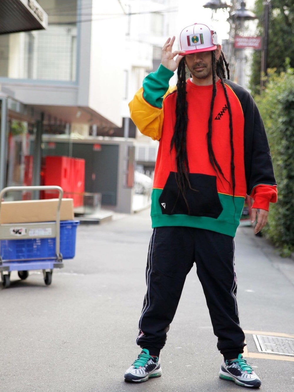 【No.D29】NIKEストリートコーデC-boy　コーデュロイ No.D29】NIKEストリートコーデC-boy コーデュロイ