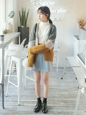 「coordinate」｜ディーホリックさん（レディース・165cm）の冬コーディネート