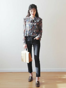 ディーホリックさん（レディース・162cm）の冬コーディネート