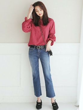 ディーホリックさん（レディース・165cm）の冬コーディネート