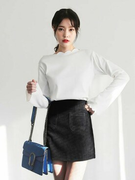 ディーホリックさん（レディース・162cm）の冬コーディネート