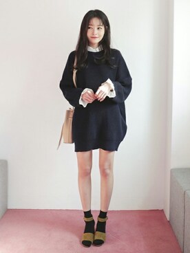 ディーホリックさん（レディース・165cm）の冬コーディネート