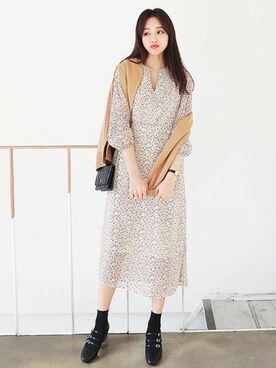 ディーホリックさん（レディース・165cm）の冬コーディネート