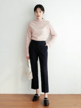 「DHOLIC（ディーホリック）のアイテム（アクセサリー）」を使った、ディーホリックさん（レディース・162cm）の冬コーディネート