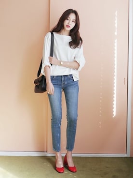 ディーホリックさん（レディース・165cm）の冬コーディネート