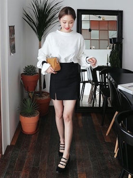 ディーホリックさん（レディース・160cm）の冬コーディネート