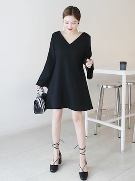 ディーホリックさん（レディース・165cm）の冬コーディネート