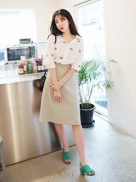 ディーホリックさん（レディース・165cm）の春コーディネート