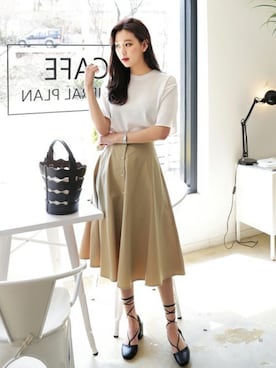 「coordinate」｜ディーホリックさん（レディース・169cm）の春コーディネート