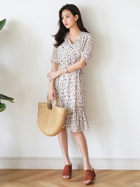 「coordinate」｜ディーホリックさん（レディース・169cm）の春コーディネート