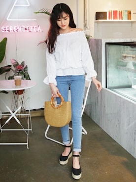 ディーホリックさん（レディース・165cm）の春コーディネート