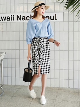 「coordinate」｜ディーホリックさん（レディース・165cm）の春コーディネート