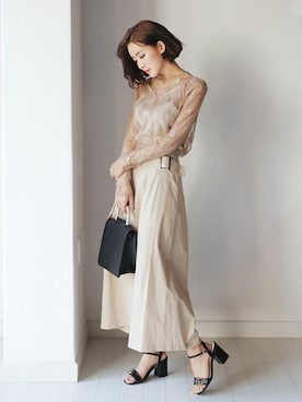 ディーホリックさん（レディース・163cm）の春コーディネート