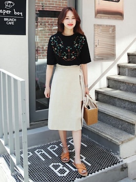 「coordinate」｜ディーホリックさん（レディース・165cm）の春コーディネート