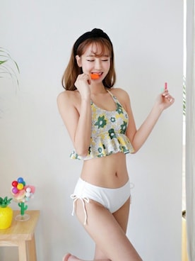 「DHOLIC（ディーホリック）のアイテム（その他）」を使った、ディーホリックさん（レディース・163cm）の春コーディネート