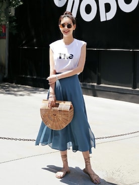 ディーホリックさん（レディース・169cm）の春コーディネート