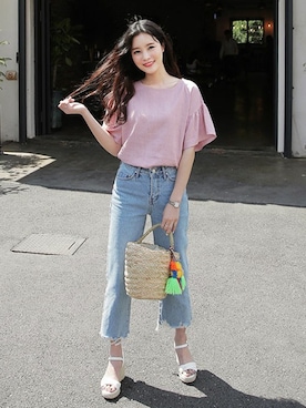 ディーホリックさん（レディース・162cm）の夏コーディネート