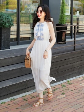 ディーホリックさん（レディース・165cm）の夏コーディネート