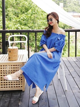 ディーホリックさん（レディース・169cm）の夏コーディネート