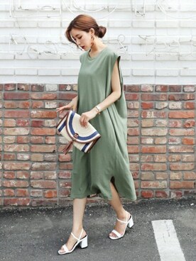 ディーホリックさん（レディース・163cm）の夏コーディネート