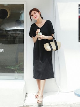 ディーホリックさん（レディース・163cm）の夏コーディネート