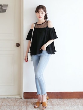 「coordinate」｜ディーホリックさん（レディース・165cm）の夏コーディネート