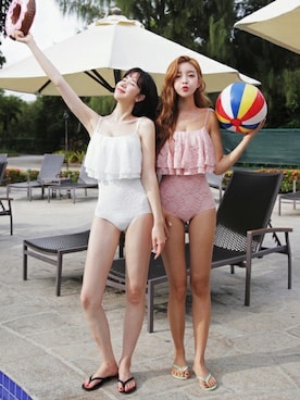 ディーホリックさん（レディース・165cm）の夏コーディネート