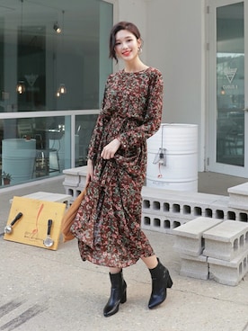 「coordinate」｜ディーホリックさん（レディース・165cm）の秋コーディネート