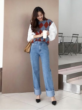 ディーホリックさん（レディース・166cm）の秋コーディネート