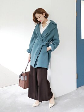 「coordinate」｜「アイテム（その他アウター）」を使った、ディーホリックさん（レディース・163cm）の秋コーディネート